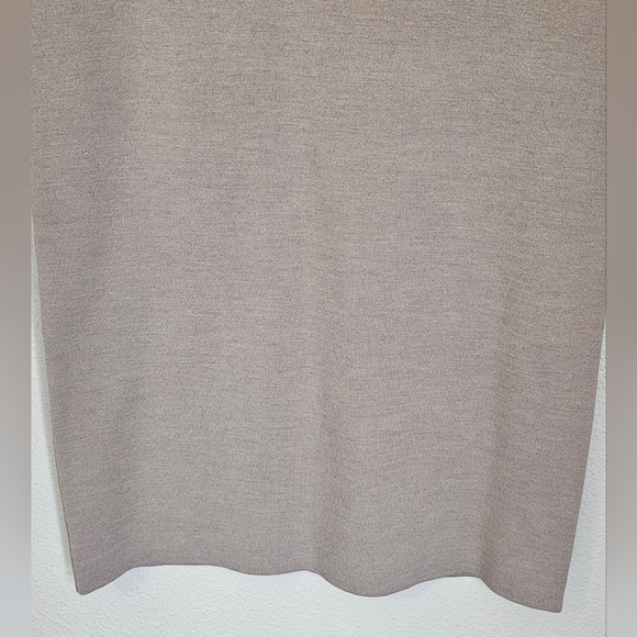 Ralph Lauren Black Label Cashmere Blend Tan Pencil Skirt - Picture 3 of 7